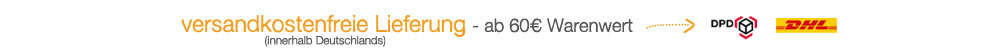 Versandkostenfrei ab 60 Euro